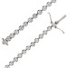 18ct White Gold 2.00ct Lab Grown Diamond Tennis Bracelet