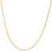 18ct Yellow Gold 1.37mm Curb Chain