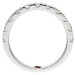 Platinum 1.00ct Half Eternity Ring