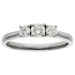 Platinum Diamond Trilogy Engagement Ring