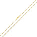 9ct Yellow Gold 2.10mm Paperclip Chain
