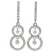 18ct White Gold 1.64ct Natural Diamond Drop Earrings