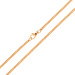 9ct Rose Gold 2.11mm Filed Curb Chain Necklace