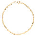 9ct Yellow Gold 3.10 mm Twisted Curb Chain Bracelet