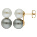 9ct Gold Pearl Earrings