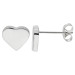 Sterling Silver Heart Earrings
