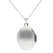 Silver Oval Locket