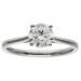 Platinum 0.90ct Lab Grown Diamond Engagement Ring