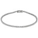 9ct White Gold & Diamond Tennis Bracelet