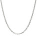 9ct White Gold 1.93mm Close Link Trace Chain