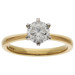 18ct Yellow Gold 1.00ct Diamond Solitaire Ring
