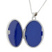 Silver Oval Locket