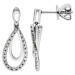 9ct White Gold 0.20ct Diamond Earrings