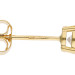9ct Yellow Gold 0.97ct Natural Diamond Earrings