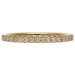 9ct Yellow Gold 0.24ct Diamond Half Eternity Ring