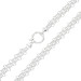 Sterling Silver 10mm Handmade Brick Link Chain
