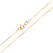 9ct Rose Gold 0.80mm Venetian Box Chain