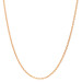 9ct Rose Gold 1.93mm Close Link Trace Chain