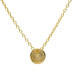 9ct Yellow Gold Disc Pendant