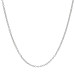 9ct White Gold 1.23mm Trace Chain