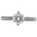 Platinum 1.00ct Lab Grown Diamond Engagement Ring