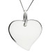 Sterling Silver Double Heart Pendant