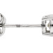 9ct White Gold 0.97ct Natural Diamond Earrings