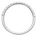Platinum 0.26ct Diamond Half Eternity Ring