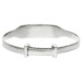 Sterling Silver & Diamond Children's Bangle