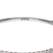 18ct White Gold 2.13ct Natural Diamond Bangle