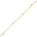 9ct Yellow Gold Fancy Twist Curb Chain Anklet