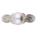 Tahitian Pearl & Diamond Dress Ring