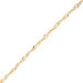 9ct Yellow Gold 3.10 mm Twisted Curb Chain Bracelet