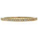 9ct Yellow Gold 0.15ct Diamond Half Eternity Ring