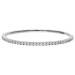 18ct White Gold 2.13ct Natural Diamond Bangle