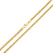 9ct Yellow Gold 2.8mm Square Franco Chain