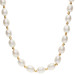 9ct Yellow Gold White Rice Pearl Necklace