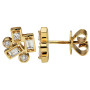 18ct Yellow Gold Diamond Confetti Jewellery Set