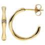 9ct Yellow Gold & Diamond Bones Jewellery Set
