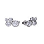 Diamonfire Cubic Zirconia Sterling Silver Bubble Jewellery Set