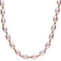 9ct Yellow Gold Pink Rice Pearl Jewellery Set
