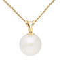 9ct Yellow Gold 9mm Freshwater Pearl Jewellery Set