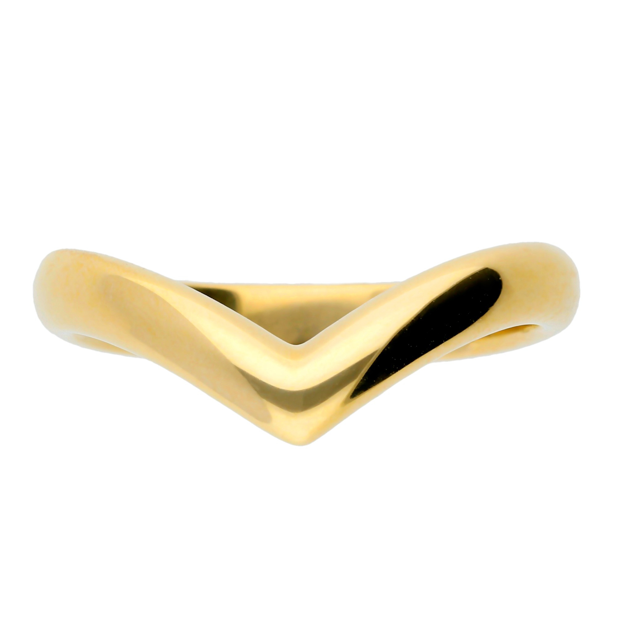 9ct Gold Wishbone Ring | Buy Online | Free Insured UK Delivery