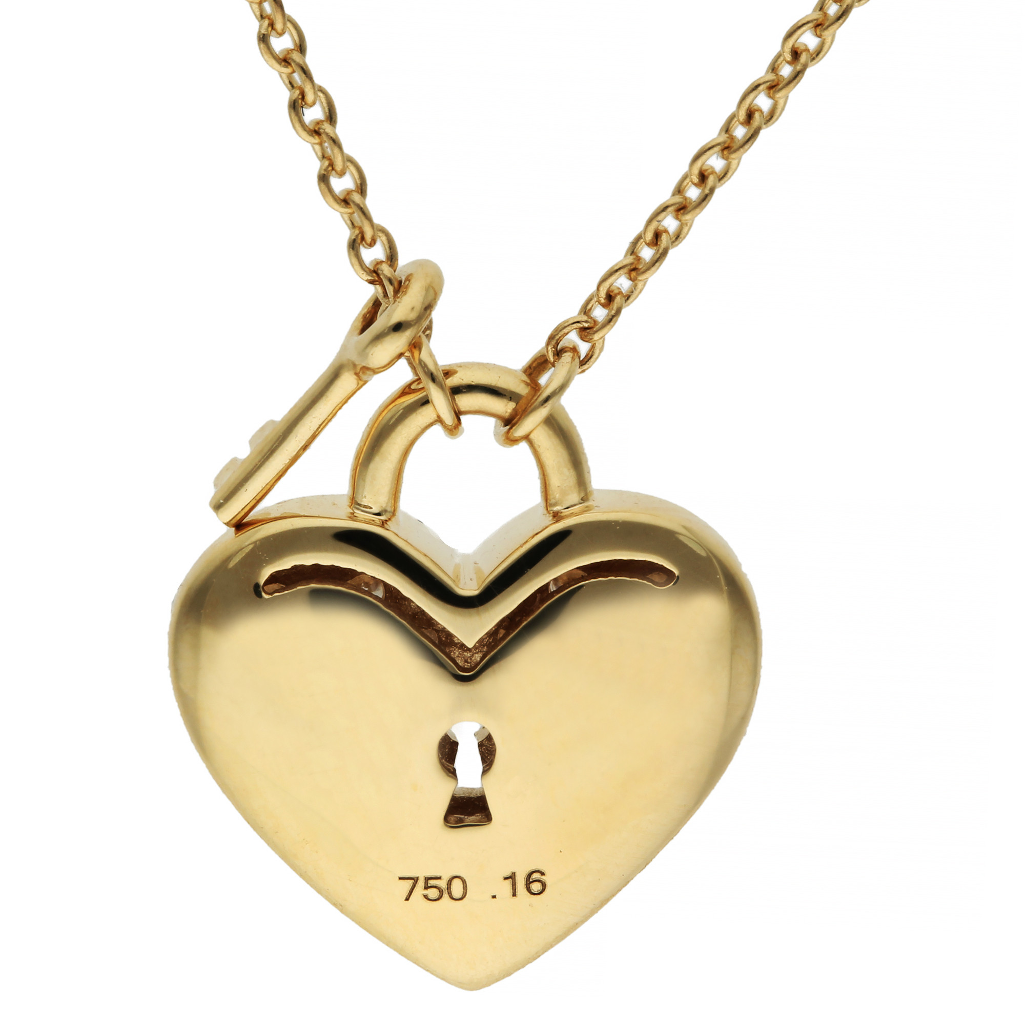 14k Gold Heart Padlock Necklace – gorjana