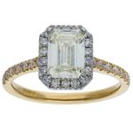 Halo Engagement Ring