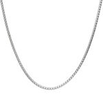 9ct White Gold Chain Necklaces