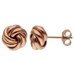 9ct Rose Gold Stud Earrings