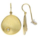 Gold Cubic Zirconia Earrings