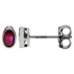 Ruby Stud Earrings