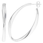 Silver Hoop Earrings